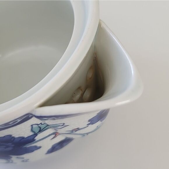 Oriental Asian Blue Floral Tea Creamer Cups Set #1141 - Picture 10 of 16